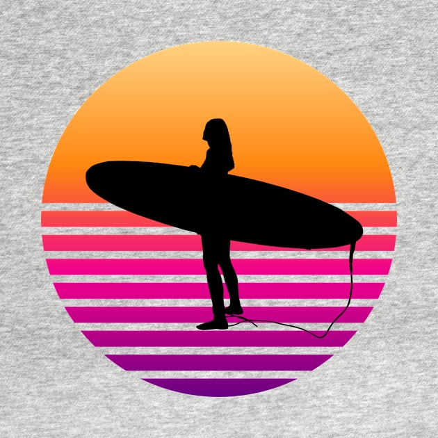 SUNSET SURFING WAHINI by SERENDIPITEE